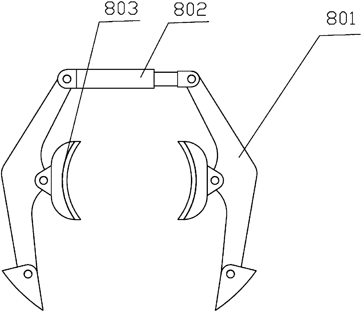 Deep sea dragging detecting device