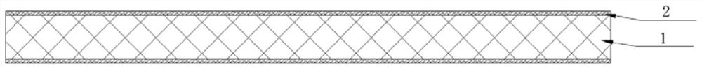 A plane bump type metal-free cutting packaging process and its packaging structure