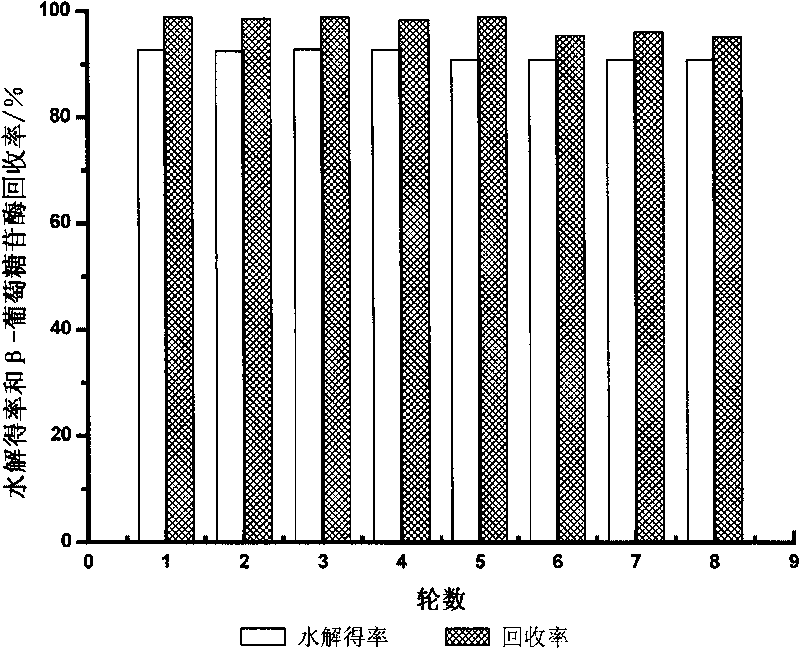 Method for performing enzyme hydrolysis on wood fiber raw material