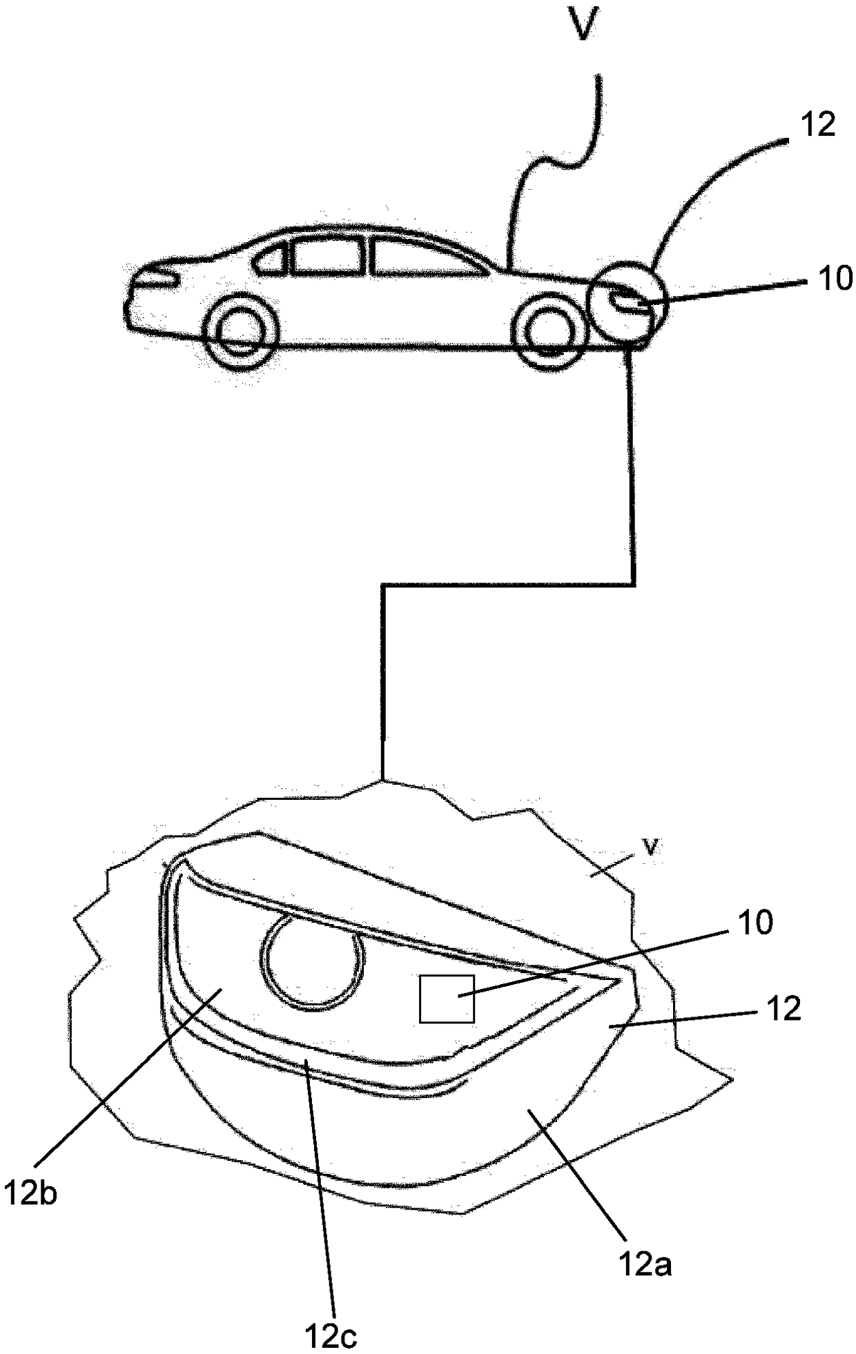 A lamp assembly for use in a headlamp