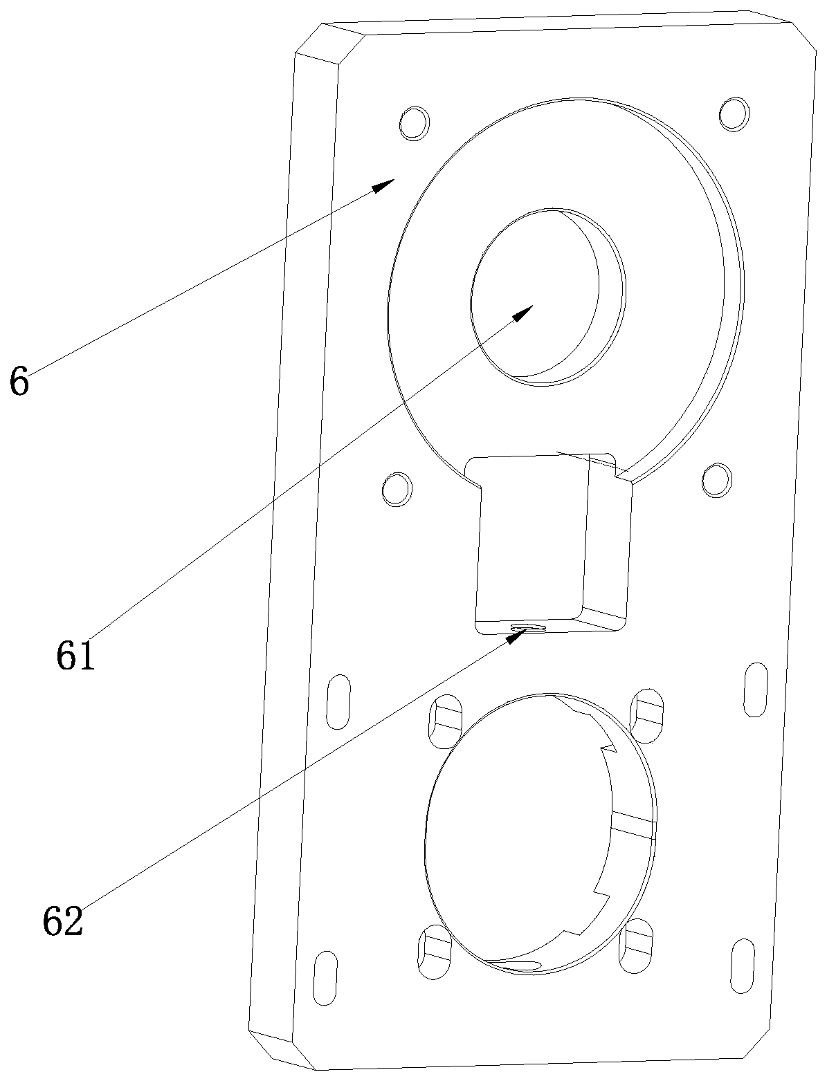 Driving device and automatic cable take-up and pay-off equipment