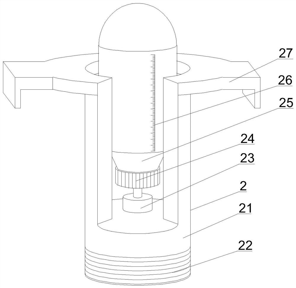 Nasal stent stitching instrument with absorbable material