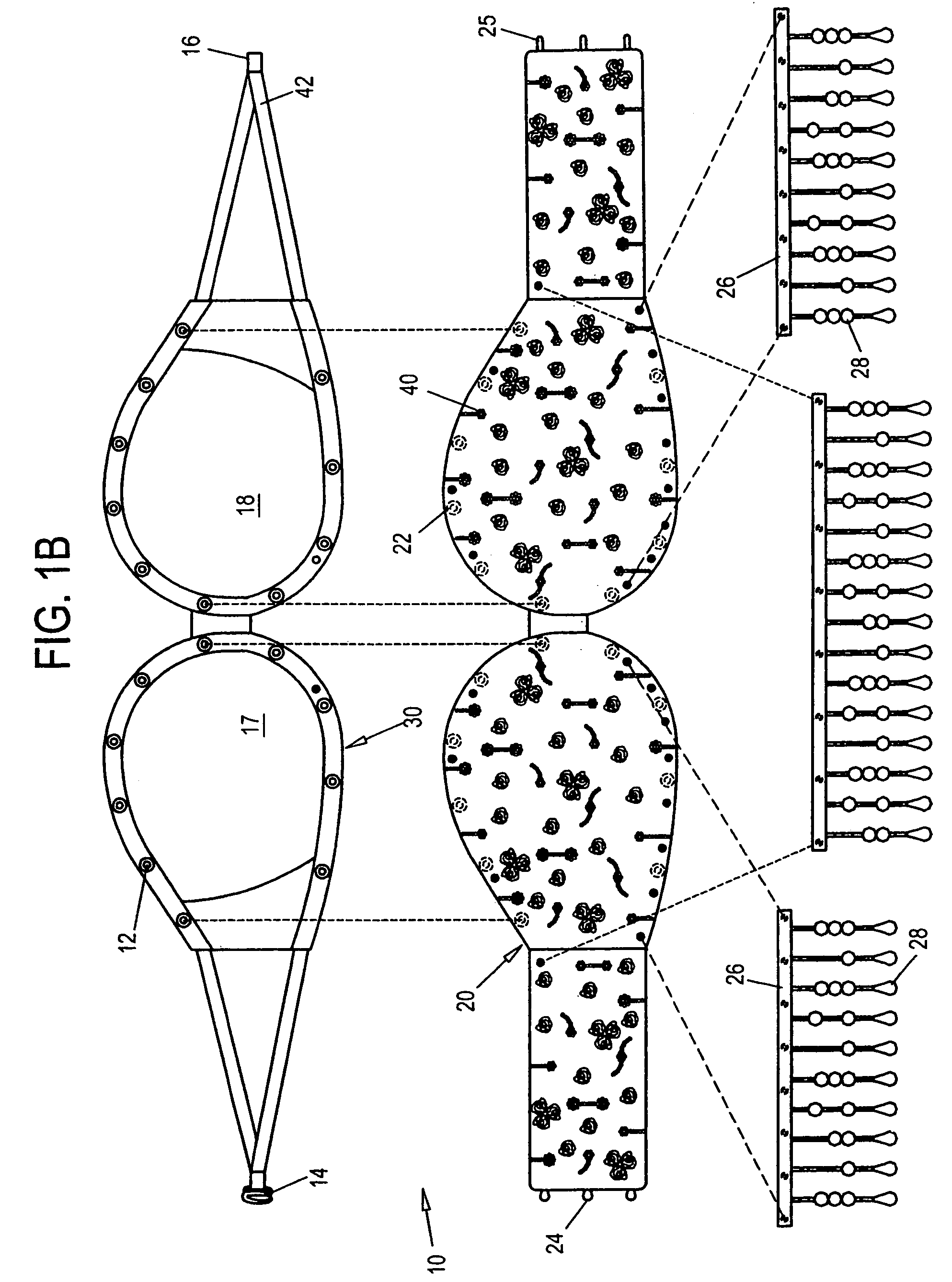Washable costume system and method of manufacture