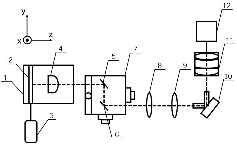 A device and method for two-dimensional imaging based on single photon counting