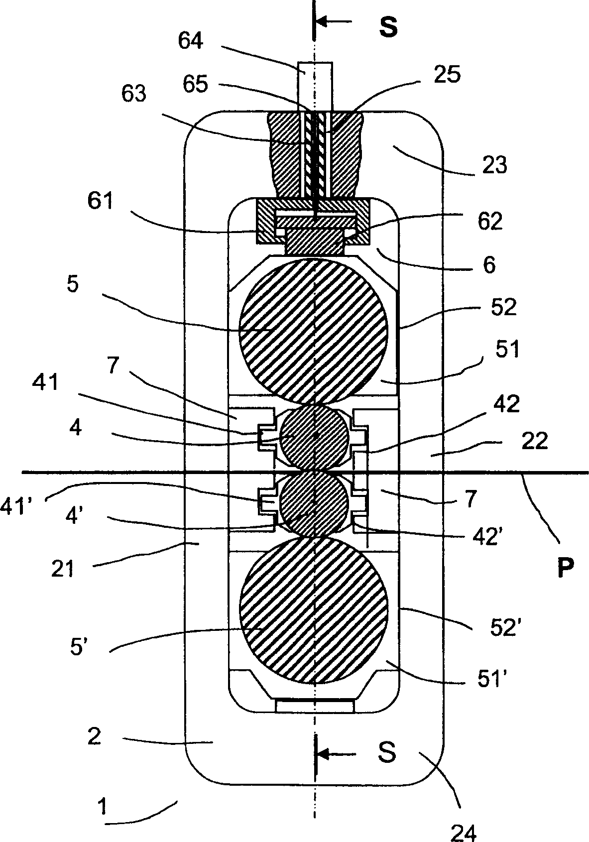 Process for the detection of vibrations of a roll stand