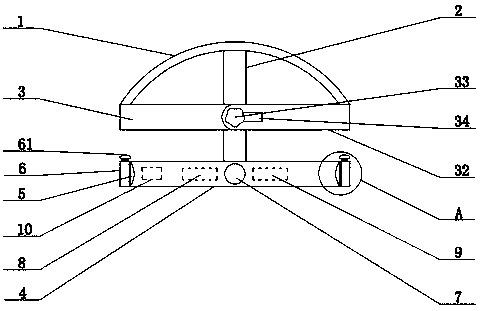 Brain acupoint intervention device and method