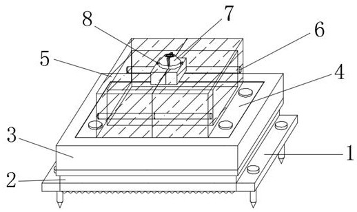 Appearance fixing device based on pumpkin growth