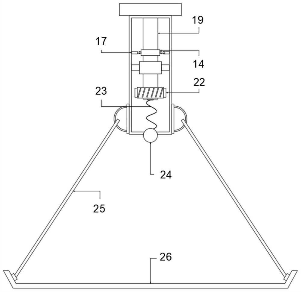 Drip irrigation type potted plant placing frame