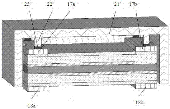 Over-current protection element with protective shell