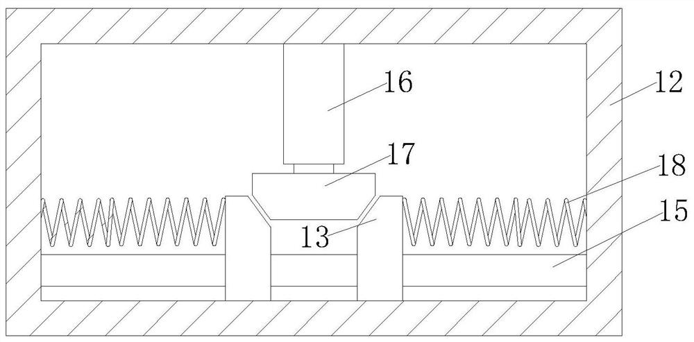 Raw material polishing and grinding positioning structure for pesticide processing