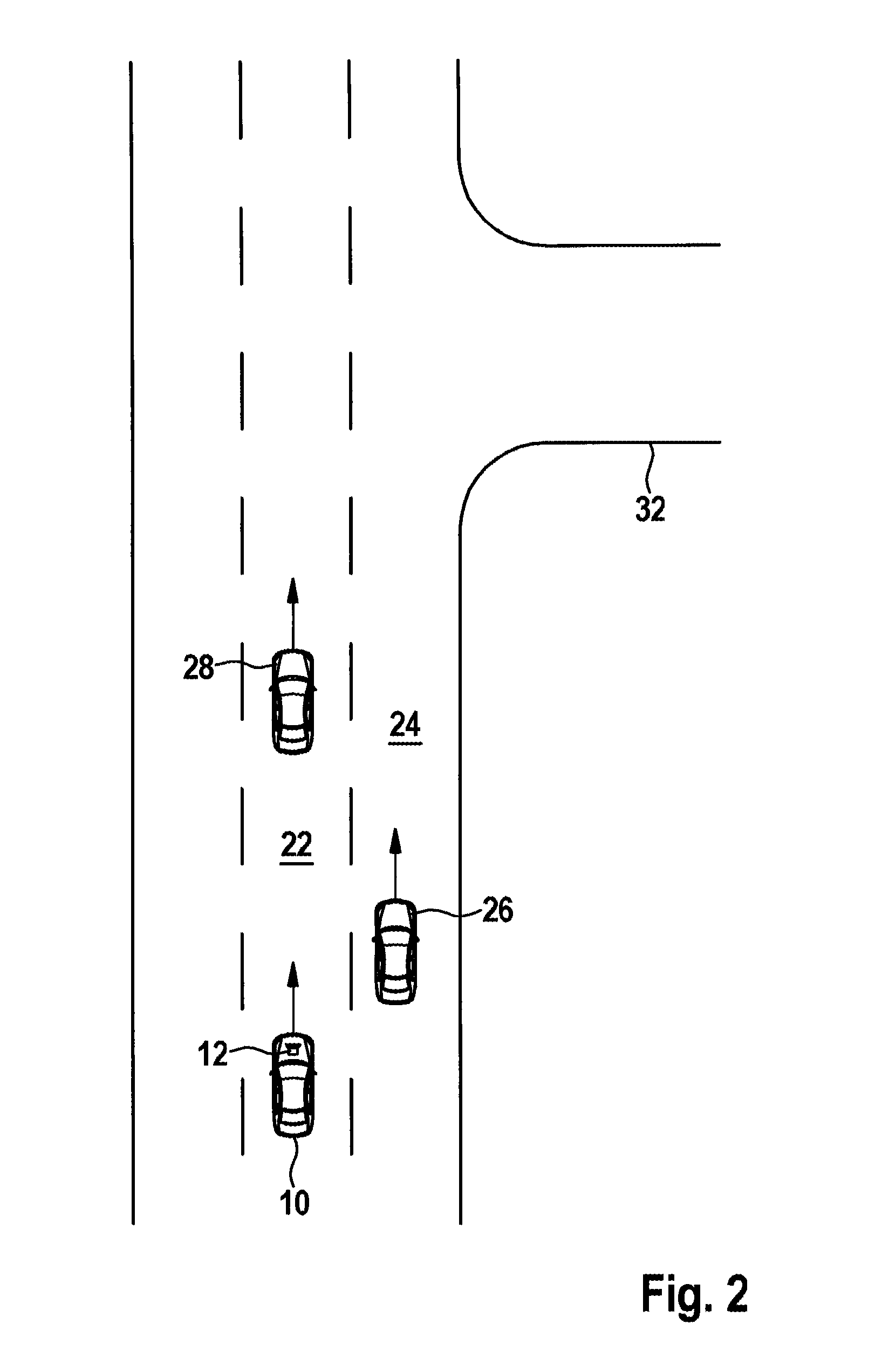 Driver assistance system for motor vehicles