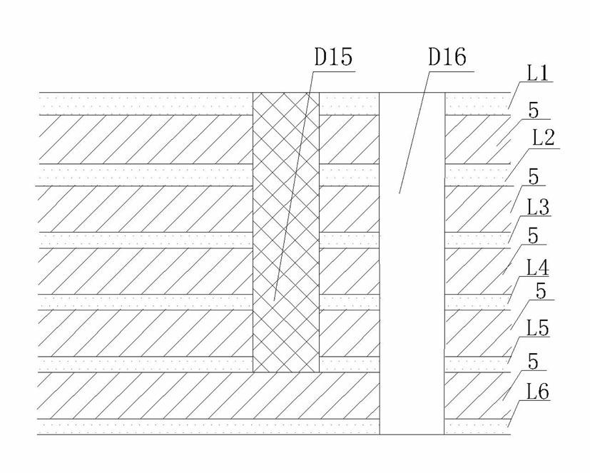 Method for processing blind buried hole on multilayer circuit board