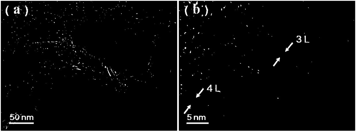 Method for preparing polyatomic self-doped graphene using natural porous and layered vegetables