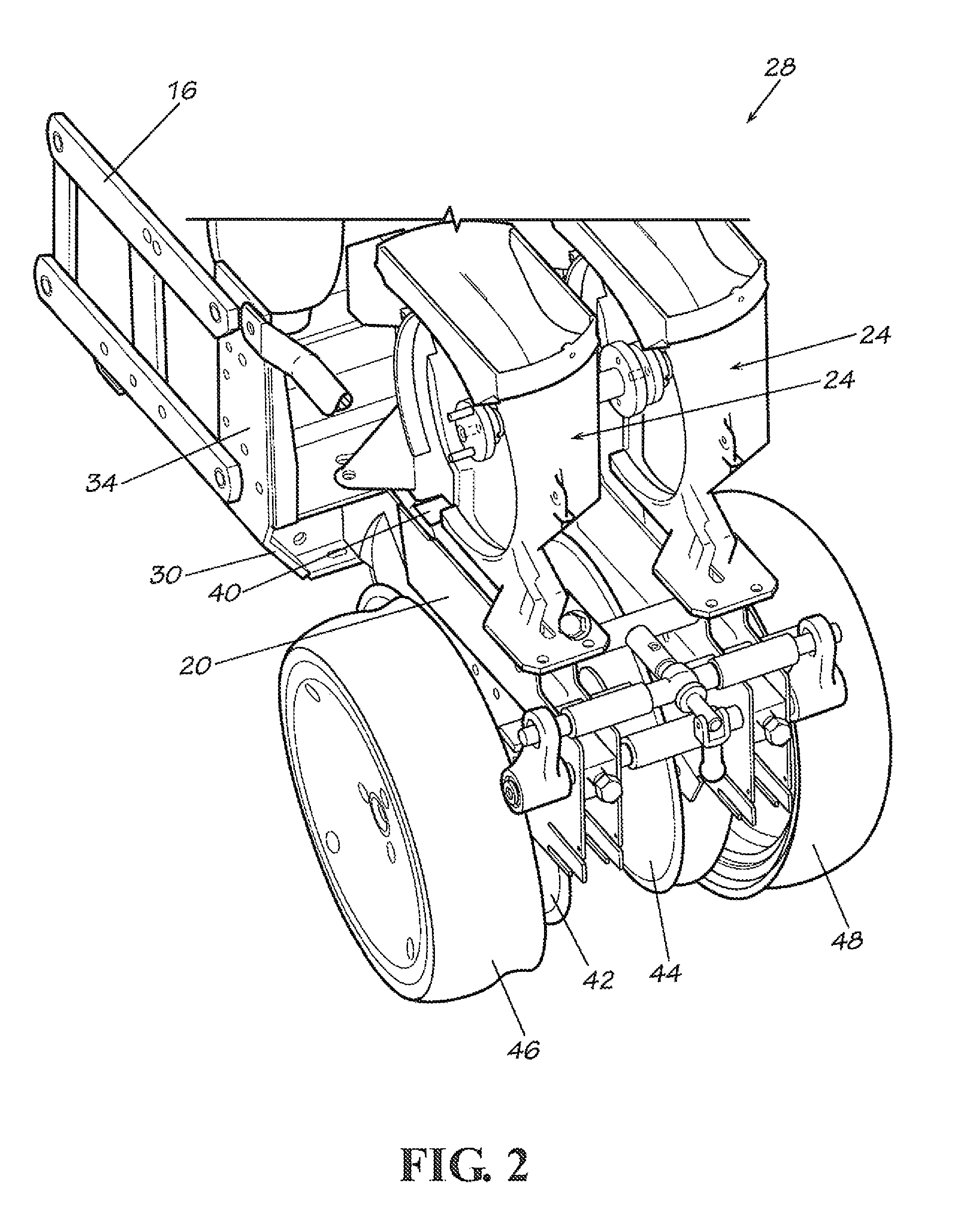 Dual product dispensing disk for metering device