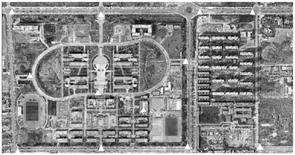 Topographic map space element acquisition method based on oblique photography