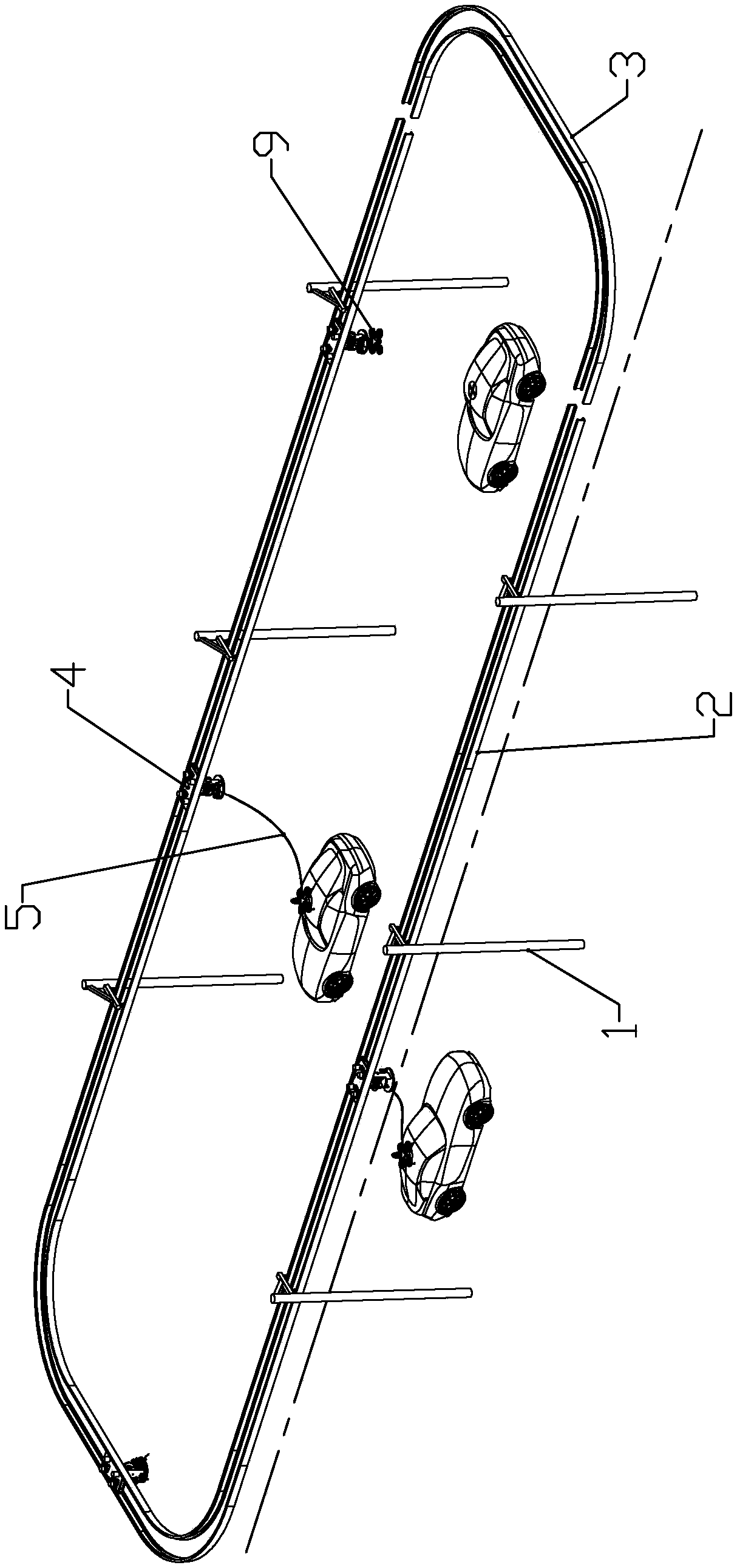 Electric automobile charging system