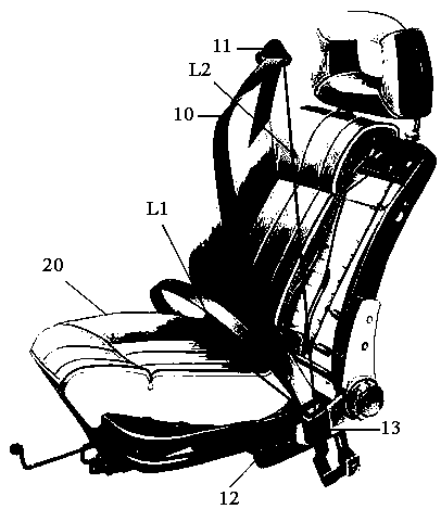 Safety belt alarm device based on multi-factor set analysis