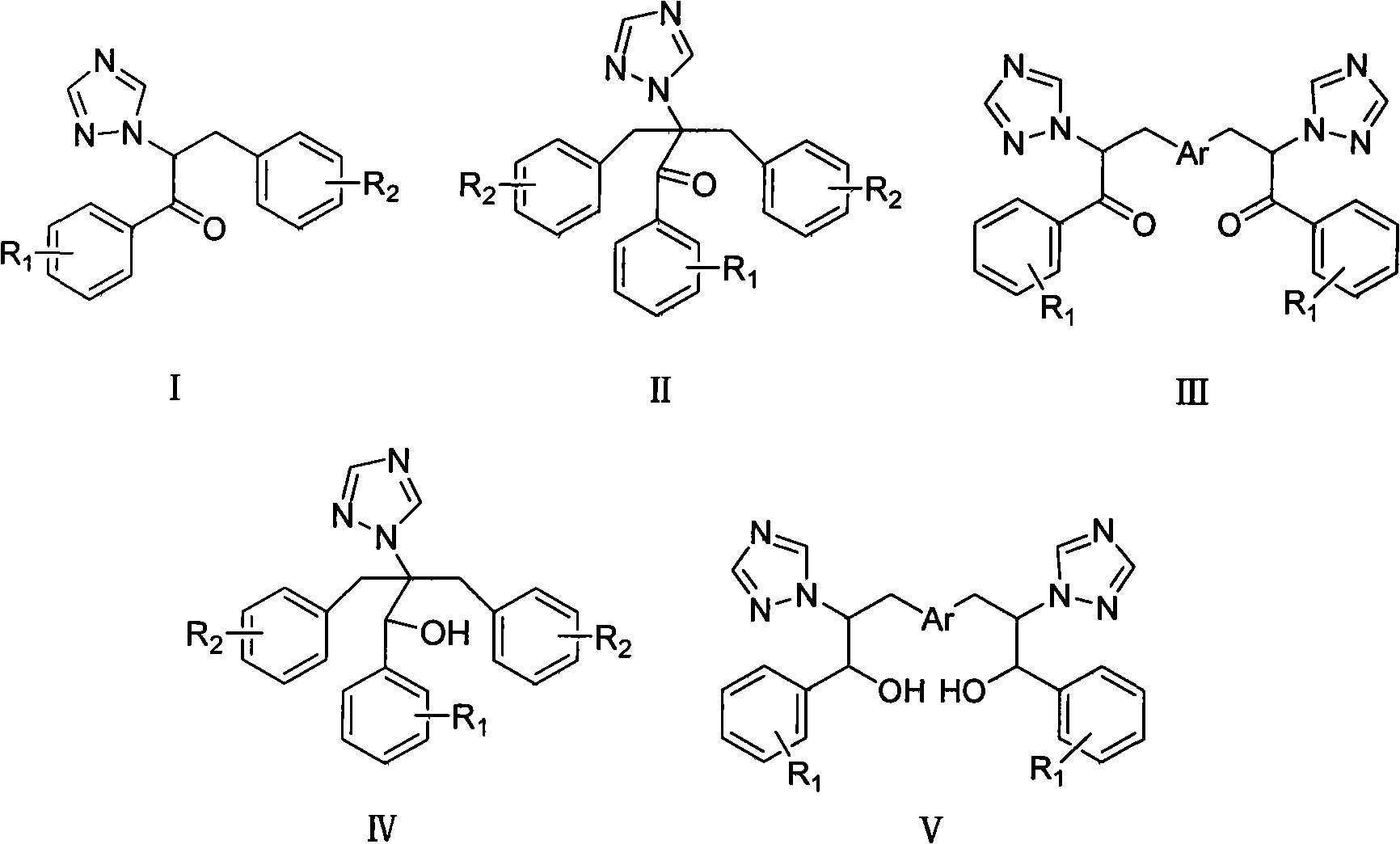 Triadimefon and triadimenol compounds having antimicrobial activity, salts, synthetic methods and uses thereof