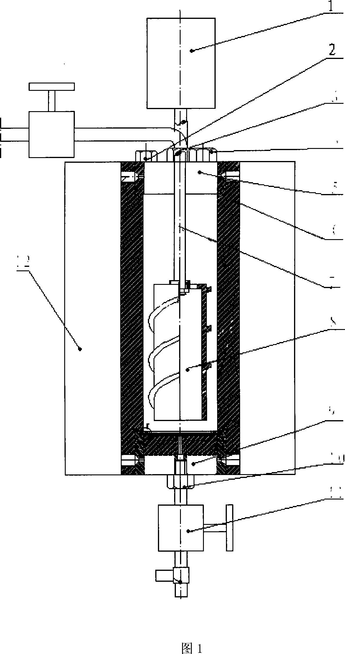 Drilling fluid high-temperature high pressure multifunctional dynamic evaluation tester