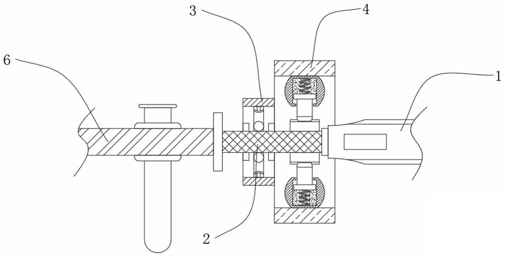 Biological experiment oscillation device for detecting speed limit by utilizing centrifugation