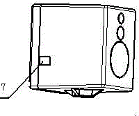 Infrared thermal imaging temperature measurement early warning device and system