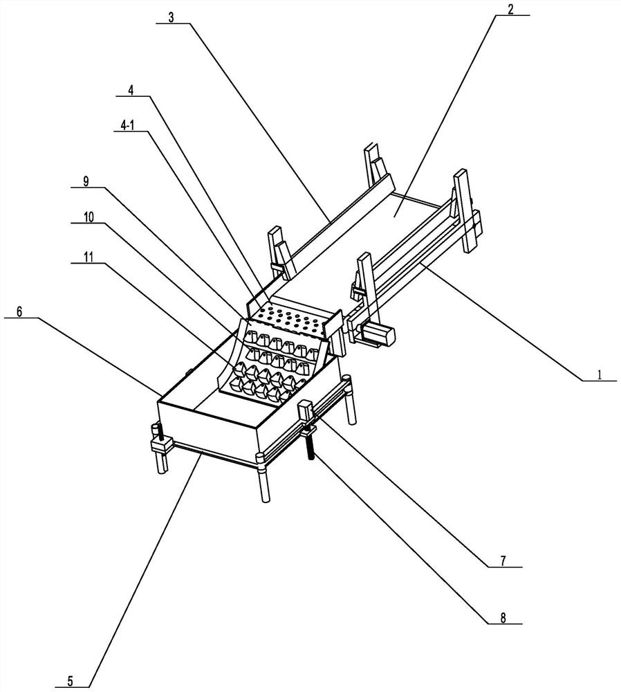 Automatic egg collection device