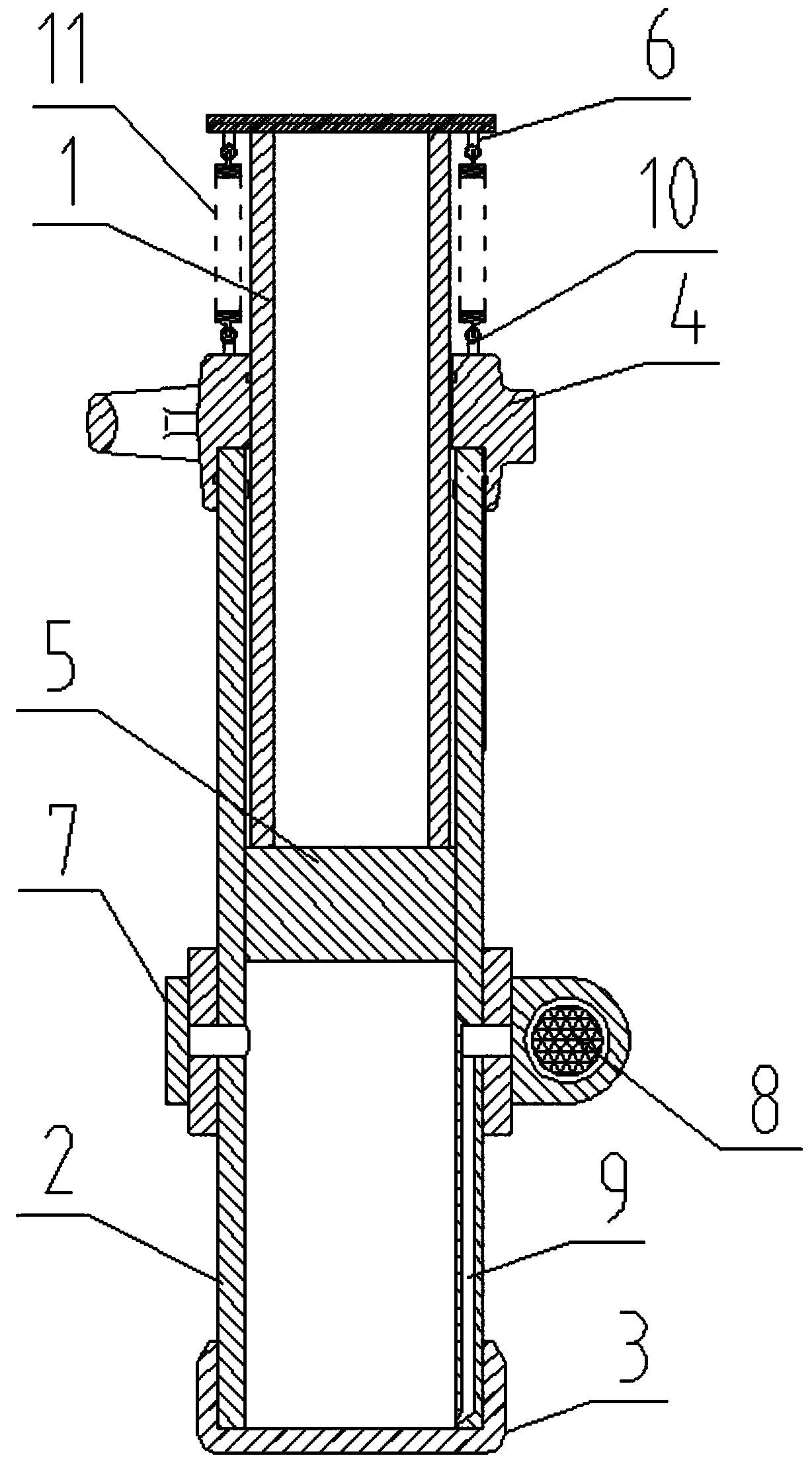 Mining hydraulic prop