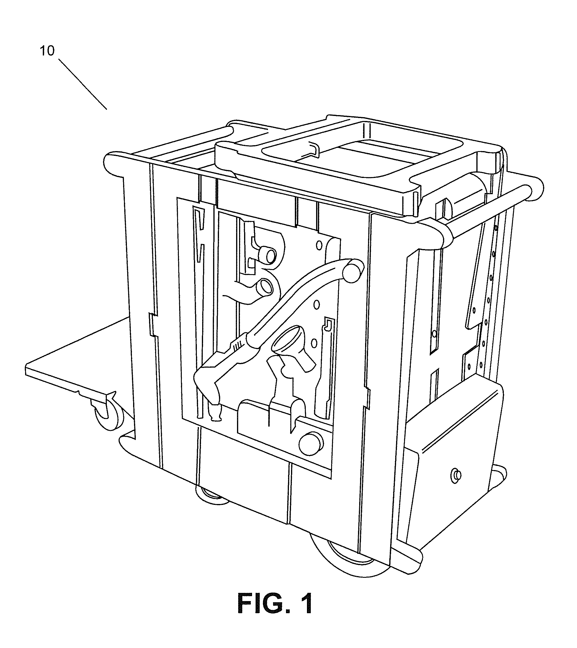 Patient room cleaning system and method