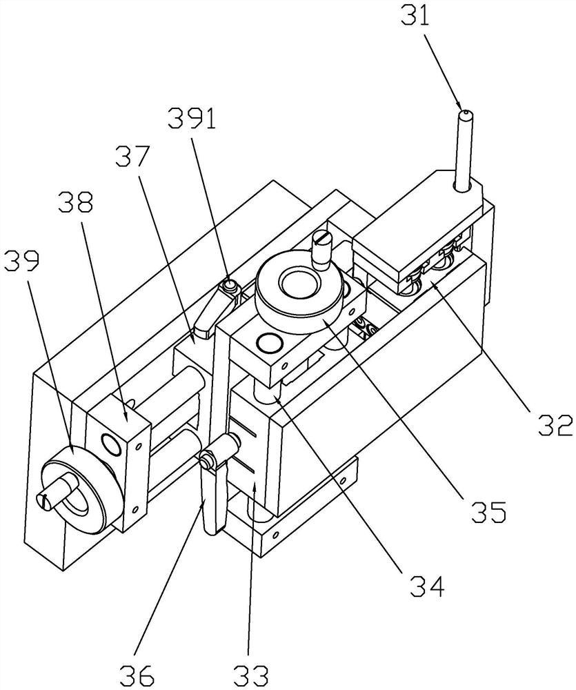 Driving disc test bench and driving disc bounce detection method