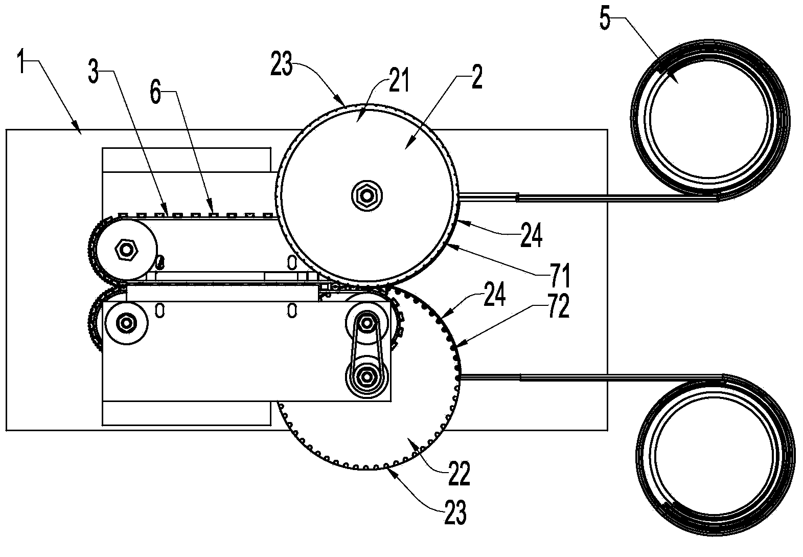 Automatic assembly device for watch winding stem assembly