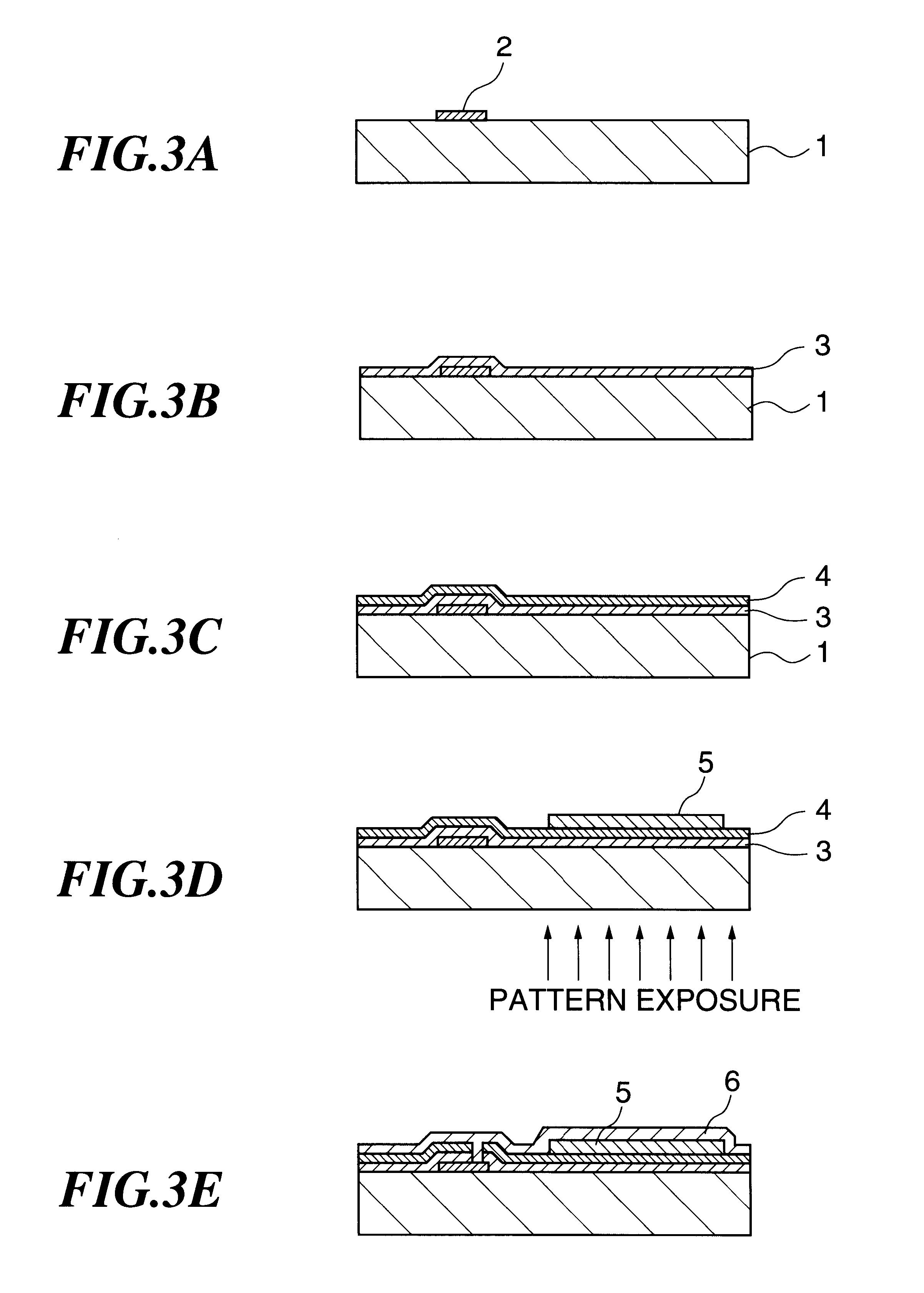 Method of forming colored film, driving device and liquid crystal display device