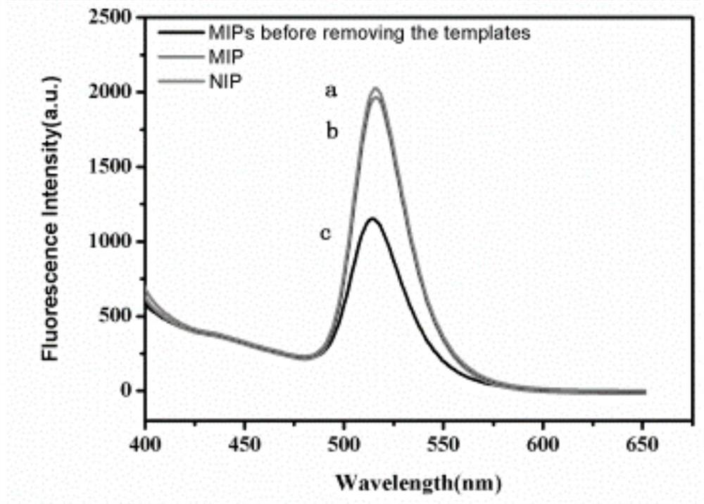 Detection method of dichlorvos based on cspbbr3 quantum dot-molecularly imprinted mesoporous material