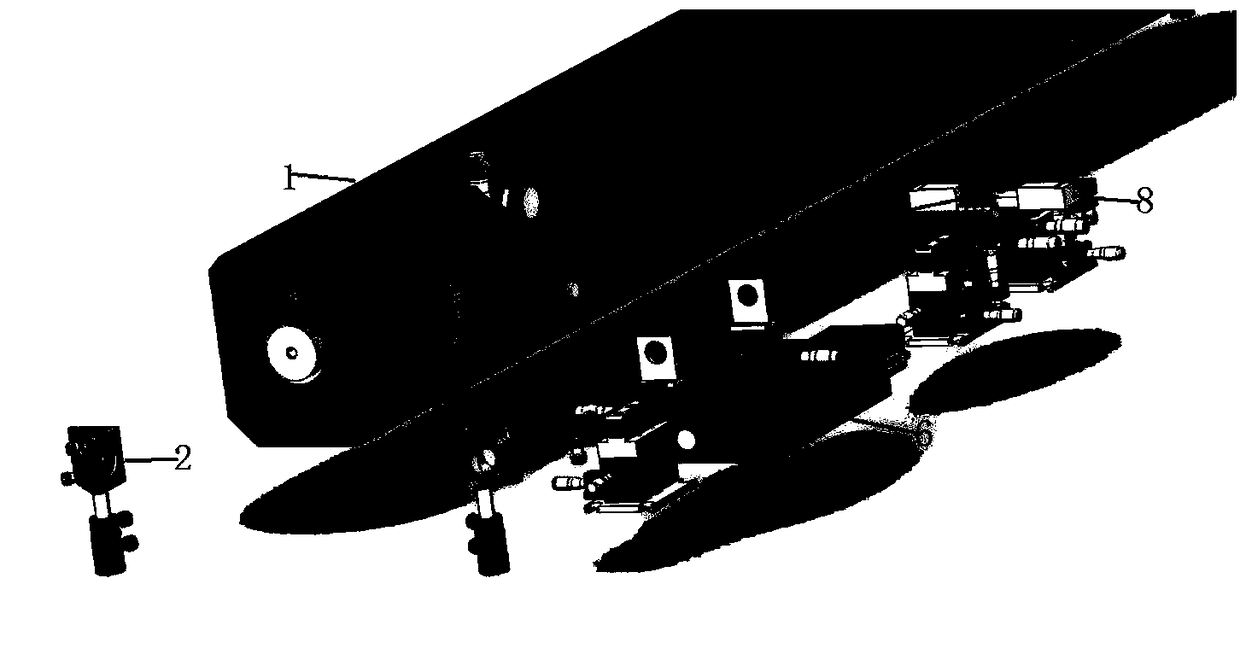 Writing method of wide bandwidth Gaussian low reflection fiber grating