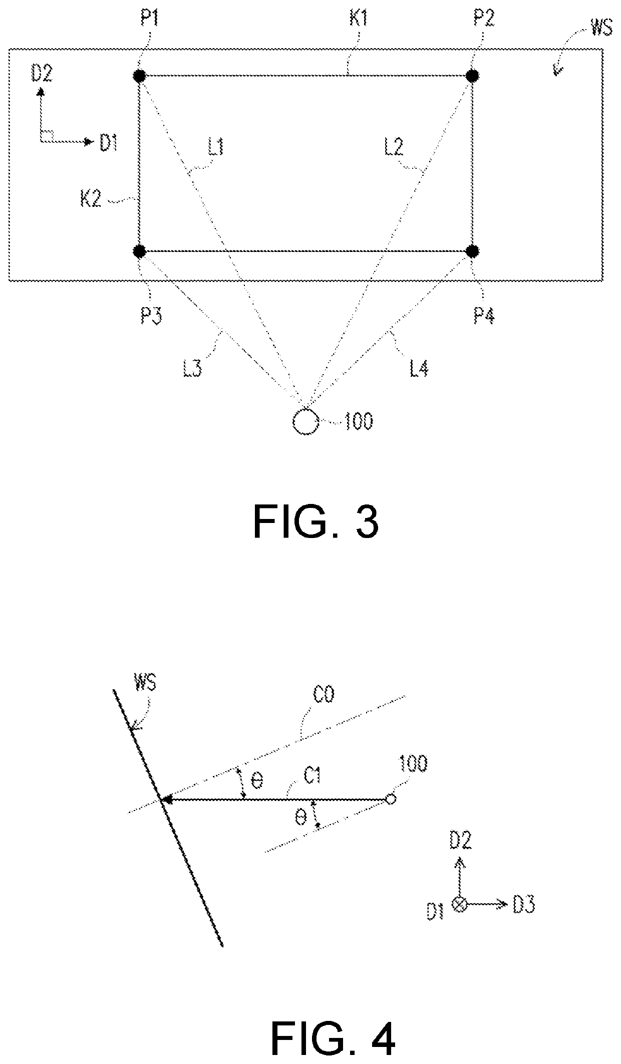 Projector and correction method thereof