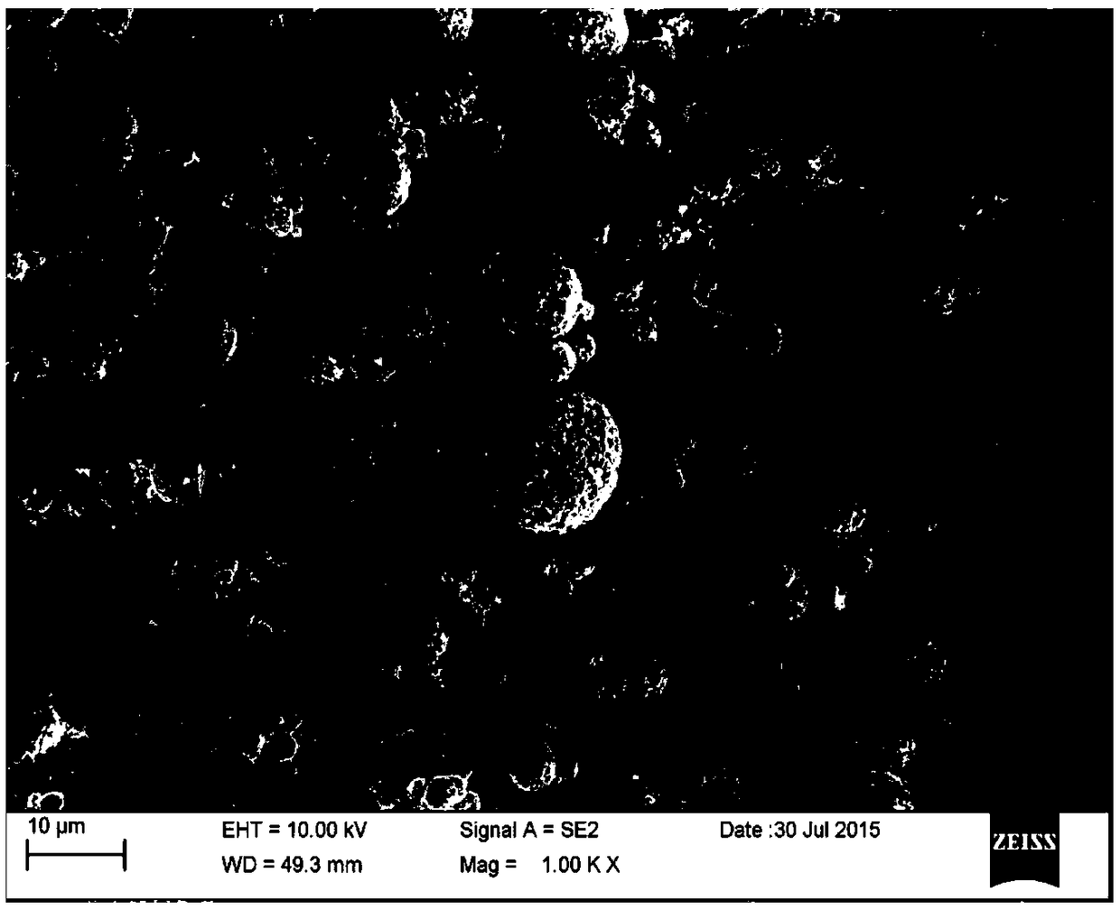 A kind of al2o3 coating modified lithium nickel manganese oxide positive electrode material and preparation method thereof