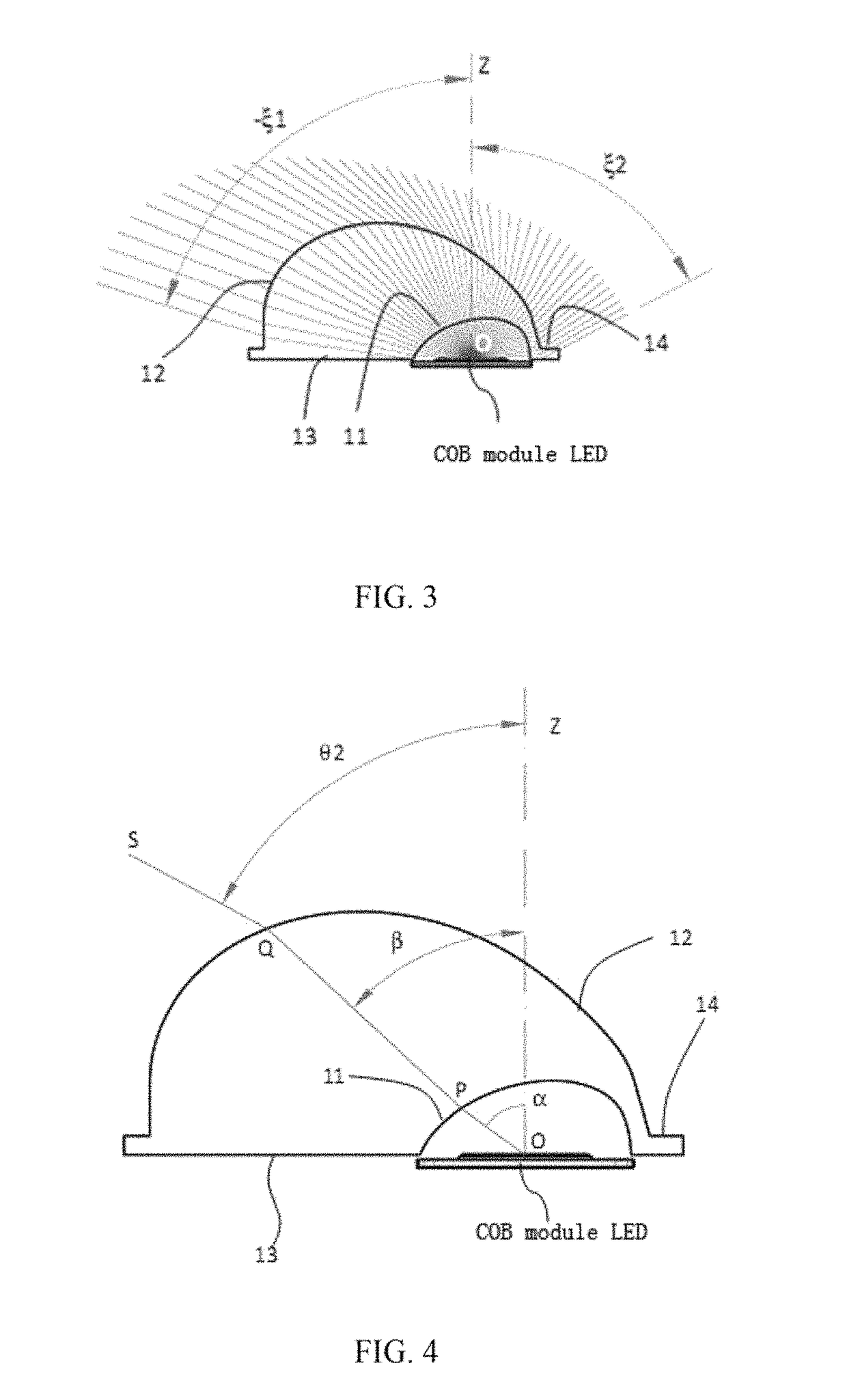Method and device for greatly increasing irradiation range of street lamp