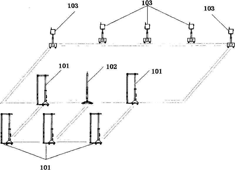 Portable and transportable wireless pile test system and method for farm machinery driving people