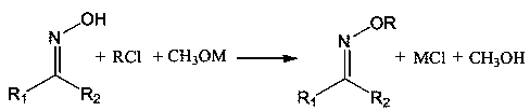 Oxime ether synthesis method
