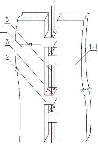 Connecting method of prefabricated reinforced concrete components
