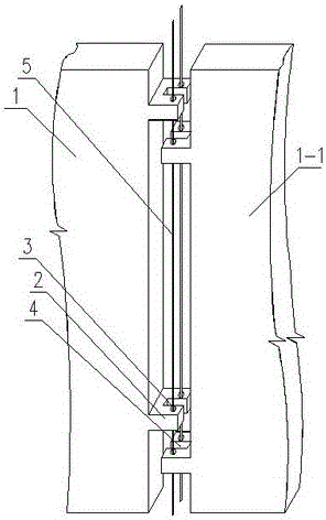 Connecting method of prefabricated reinforced concrete components