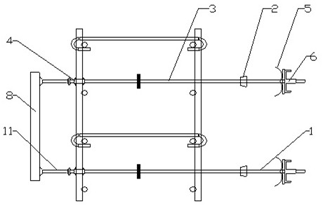 A side pre-embedded installation method of C-type Hafen groove for concrete structure