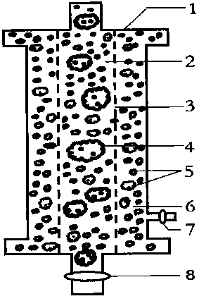 Maternal-fetal blood group incompatibility antibody adsorption therapy instrument