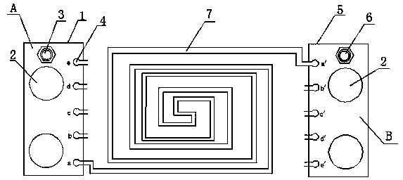 Anti-vibration direct current shunt for measuring impact current