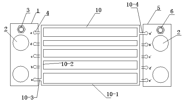 Anti-vibration direct current shunt for measuring impact current