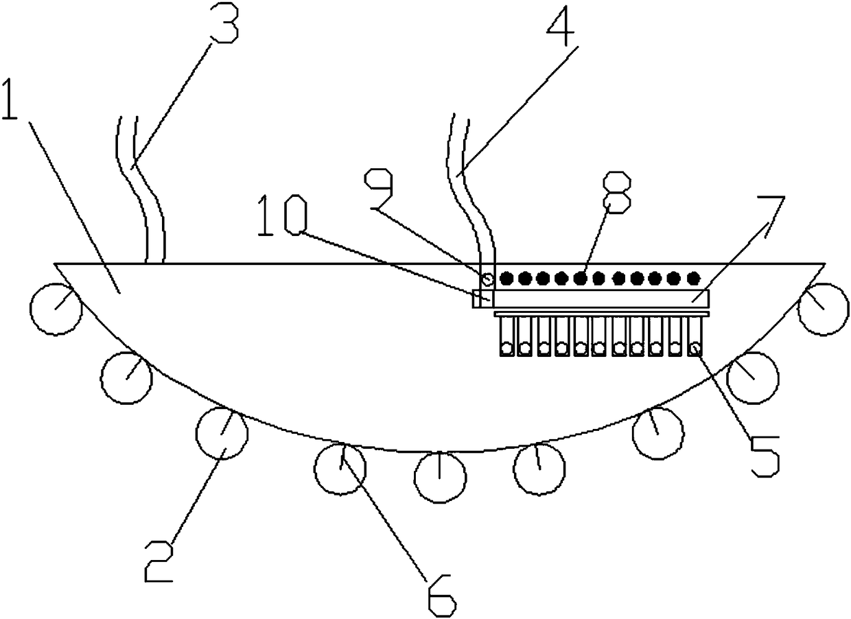 Rehabilitation apparatus for knee joint motion range training