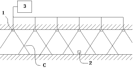 Ultrasonic wave based underground personnel positioning and structure monitoring integrated method and system