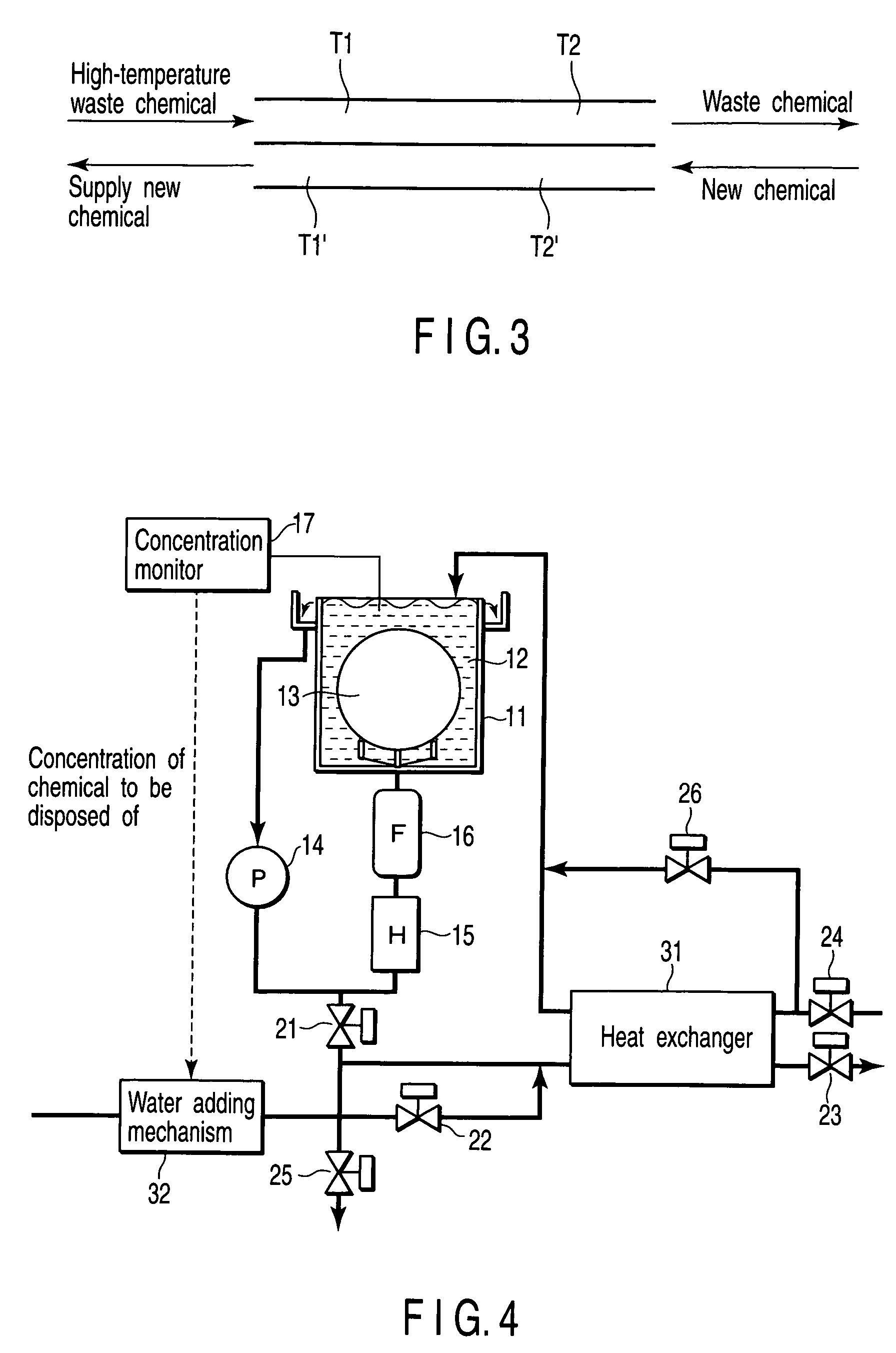 Semiconductor manufacturing apparatus and chemical exchanging method