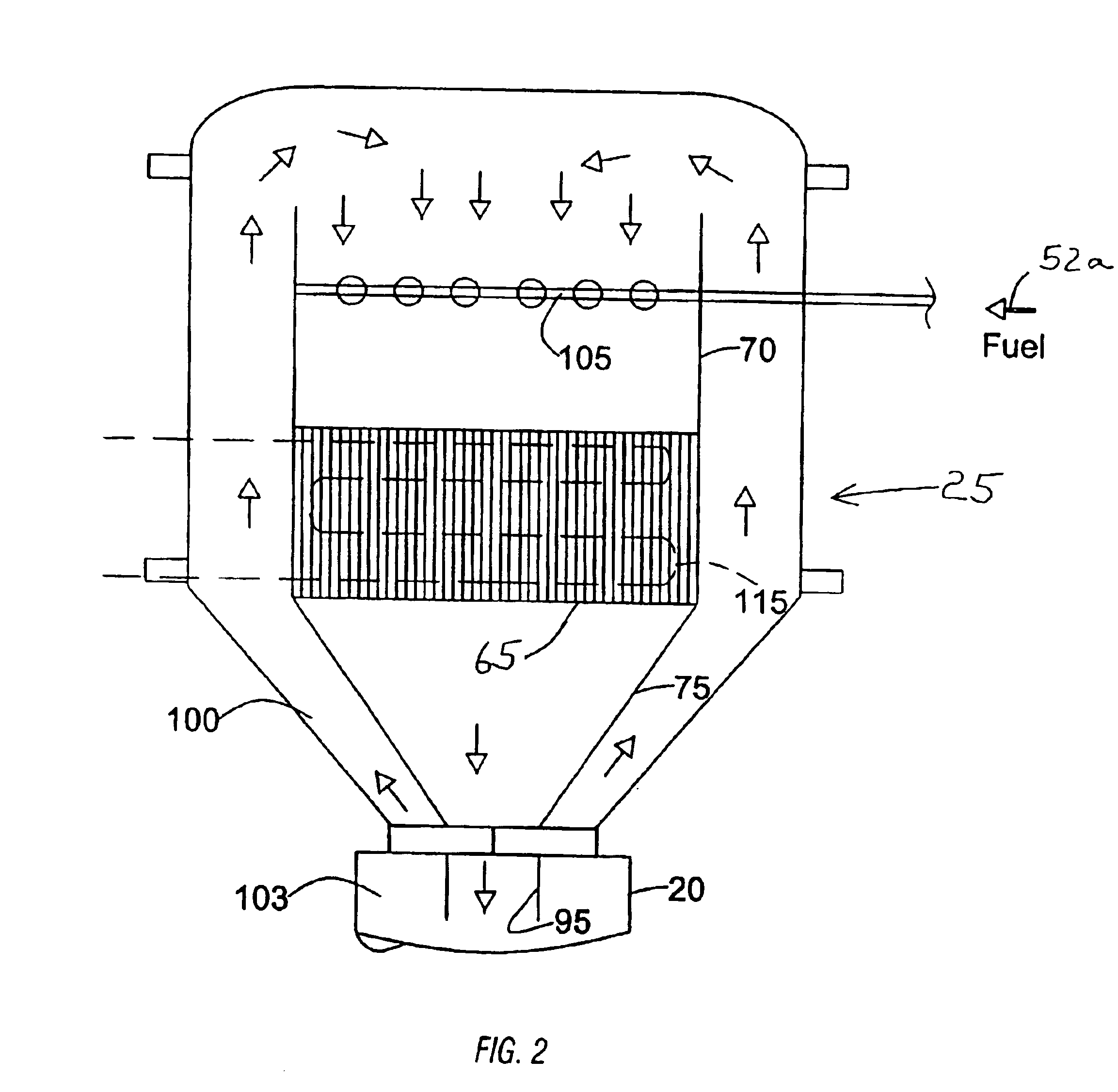 Microturbine for combustion of VOCs