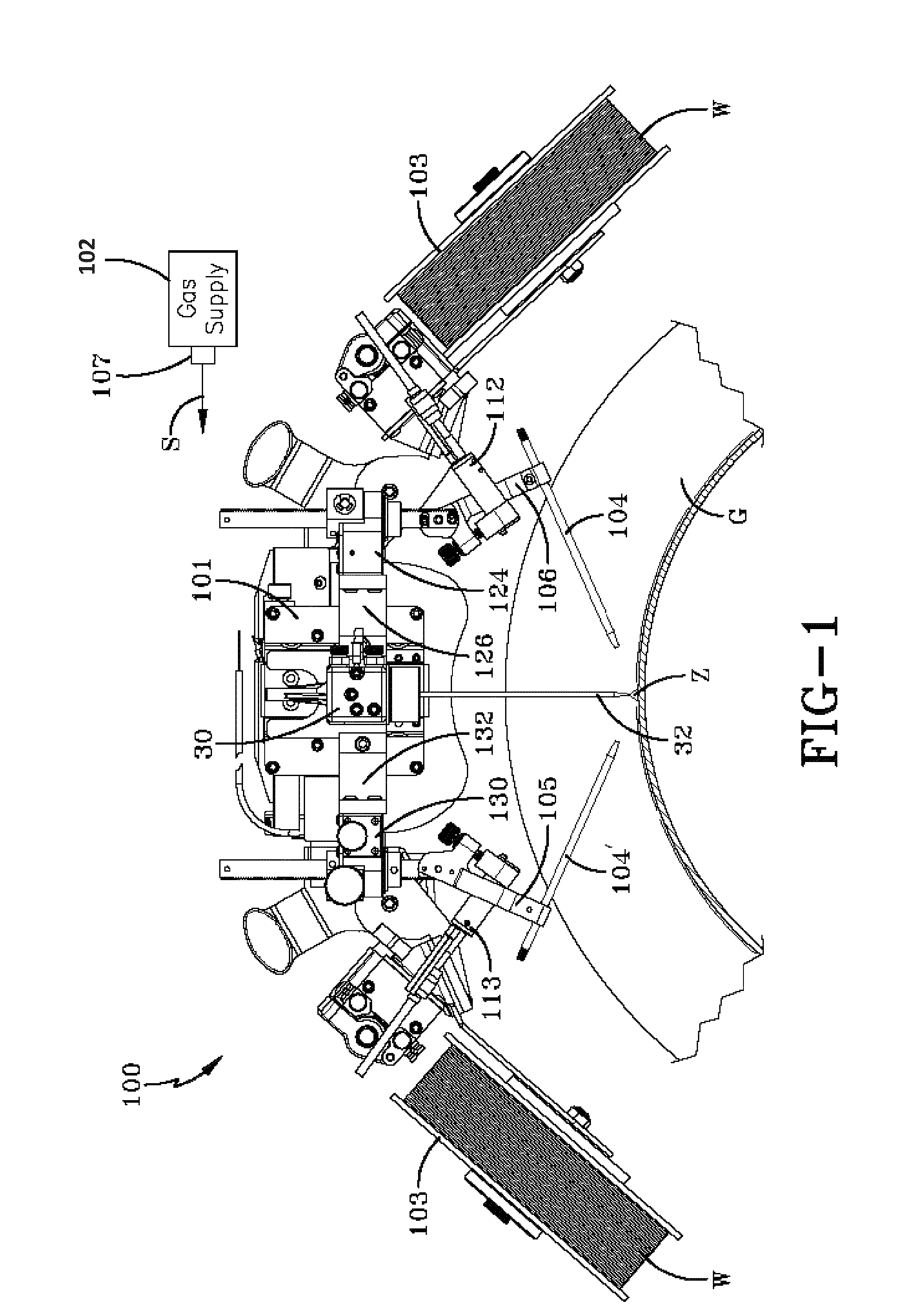 System and method for hot wire tig positioned heat control
