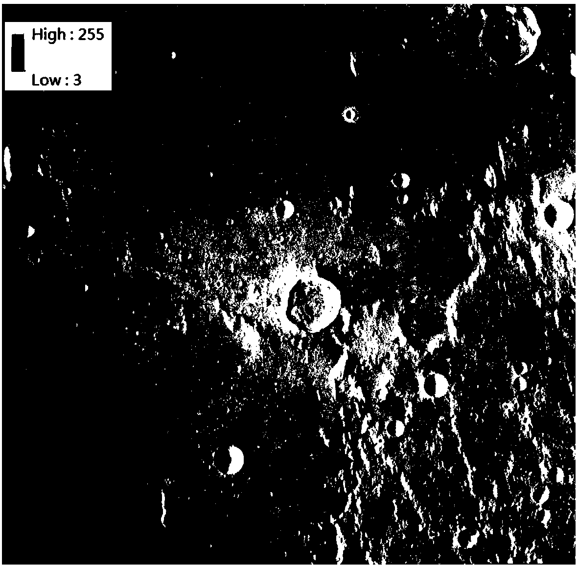 Remote-sensing-data-based geological mapping method of lunar-surface impact crater